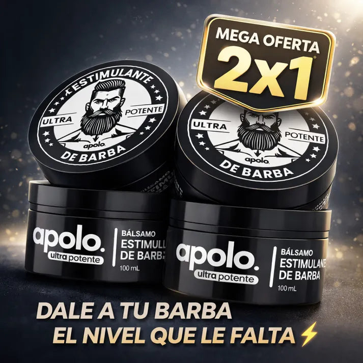 🔥 TU BARBA NO NECESITA PACIENCIA… NECESITA APOLO 🧔‍♂️⚡