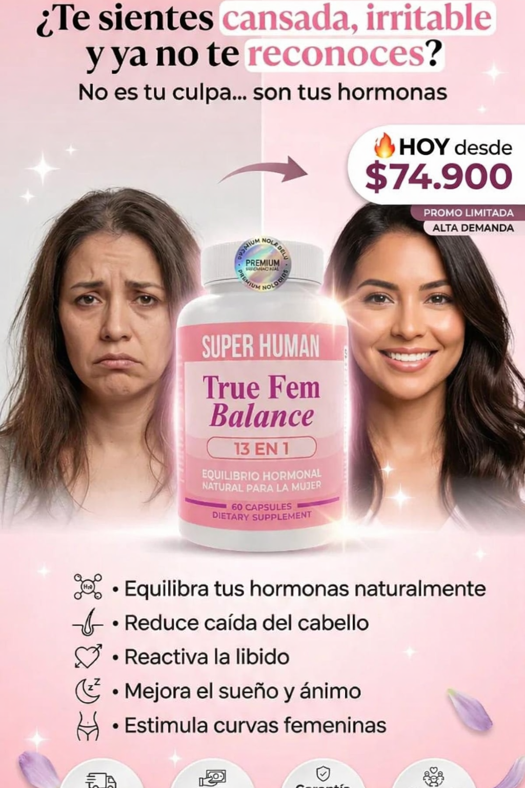 ✨ True Fem Balance (13 en 1) ✨Original