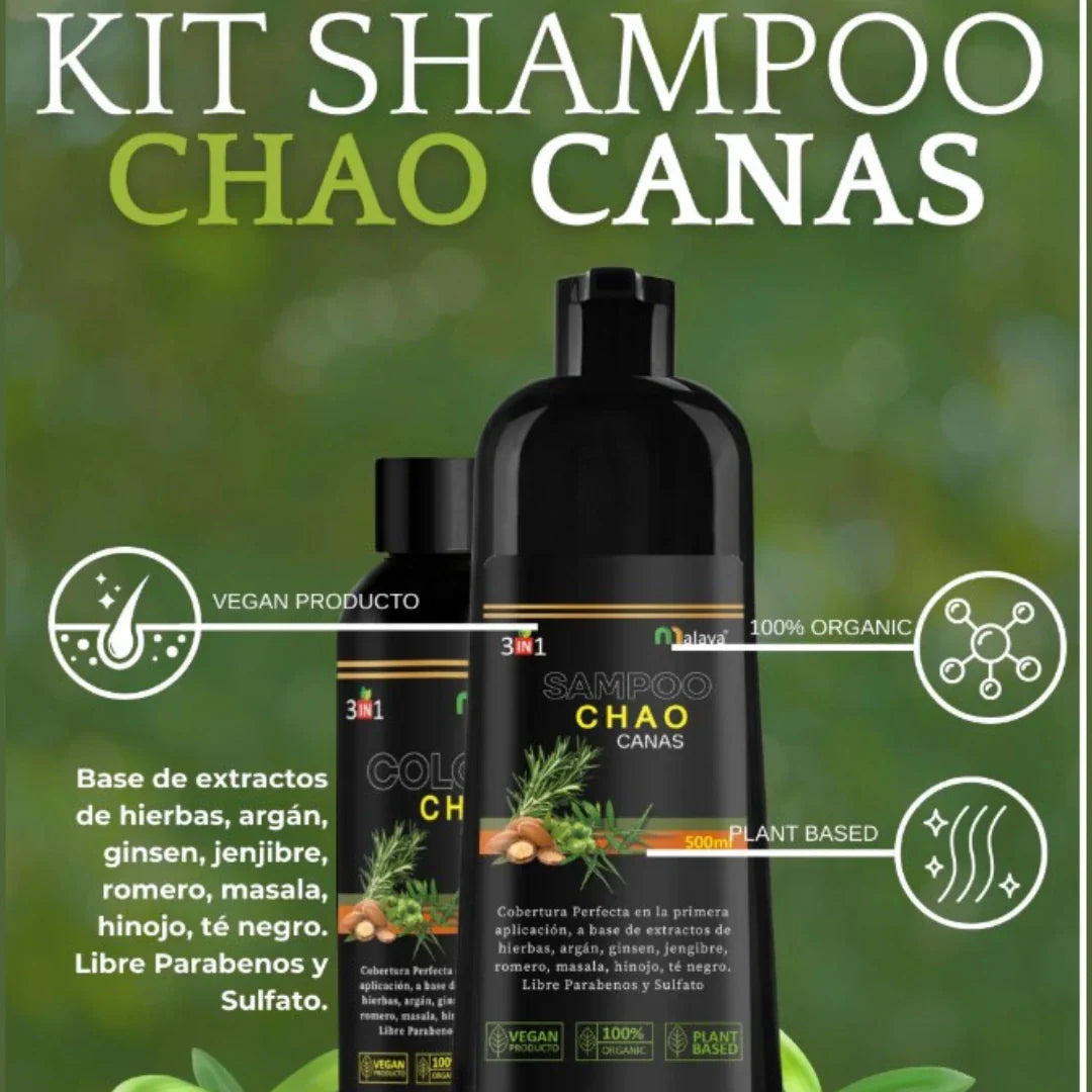Shampoo Chao Canas +Tratmiento Gratis 2X1 – Mi tienda
